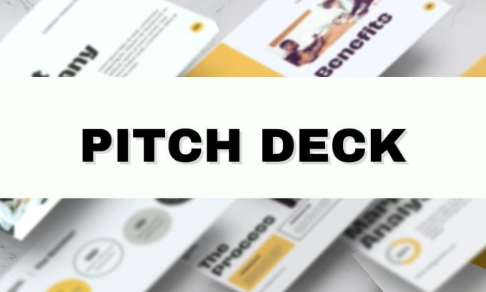 Gig Preview - Write, design your investor pitch deck, business plan