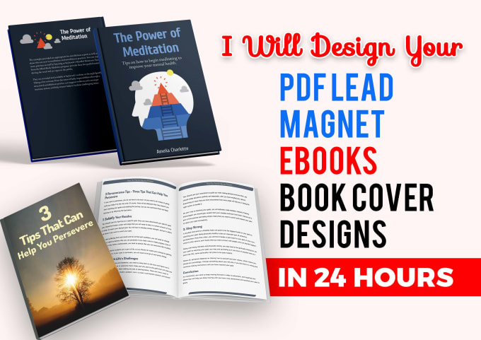 Gig Preview - Design PDF lead magnet, ebooks and workbook