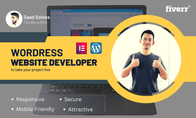 Gig Preview - Create professional wordpress website