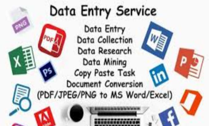 Gig Preview - Do data entry, copy paste, excel entry, CRM data entry