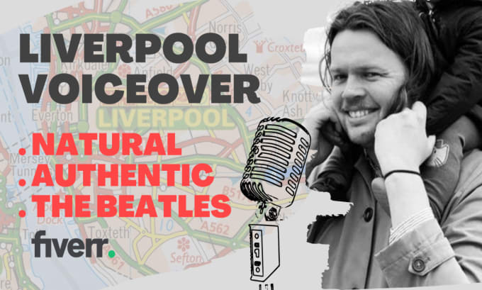 Gig Preview - Record a authentic liverpool, scouse or merseyside voiceover