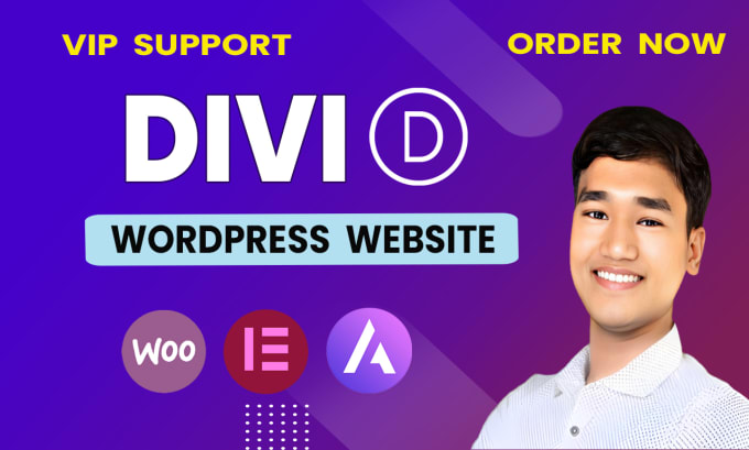 Gig Preview - Be your divi expert for your wordpress website using divi builder, divi theme