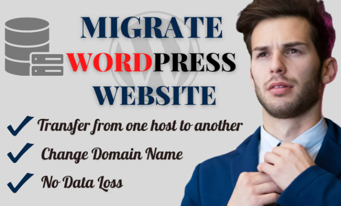 Gig Preview - Do wordpress website migration or copy clone website