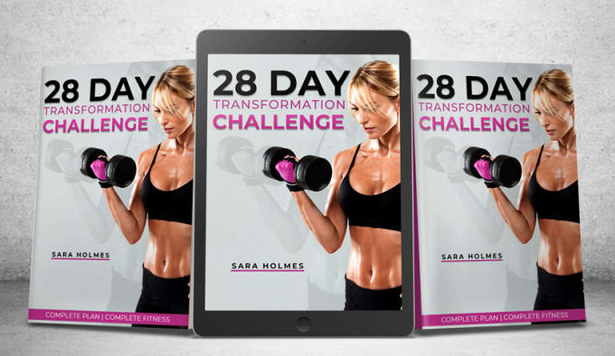 Gig Preview - Design fitness book cover design or ebook cover design