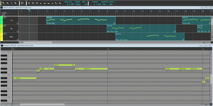 Gig Preview - Make a vocaloid sing for your songs or say anything cheaply