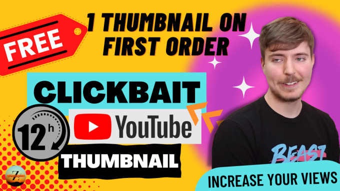 Gig Preview - Do stunning and attractive youtube thumbnail design