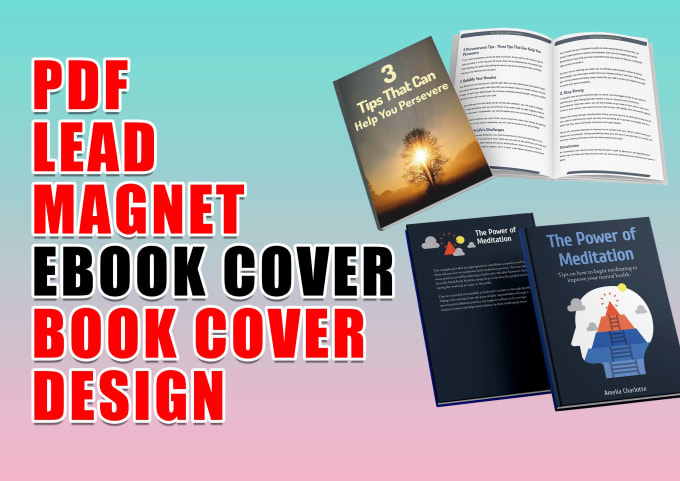 Gig Preview - Design PDF lead magnet, ebooks and workbook