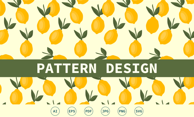 Gig Preview - Create customized pattern illustration for you