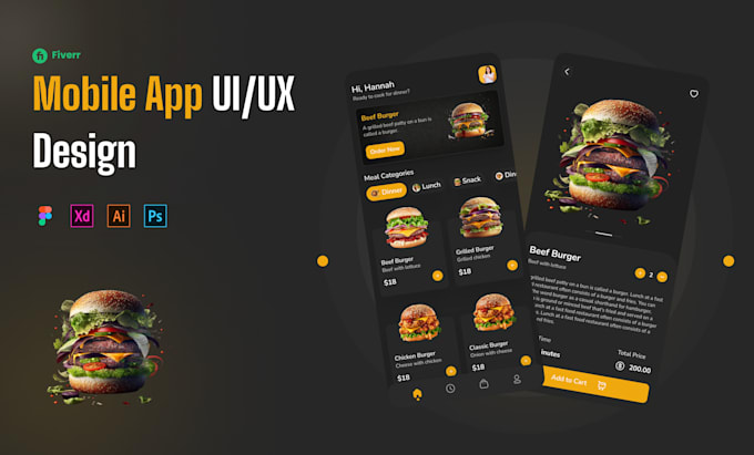 Gig Preview - Do mobile app ui ux design