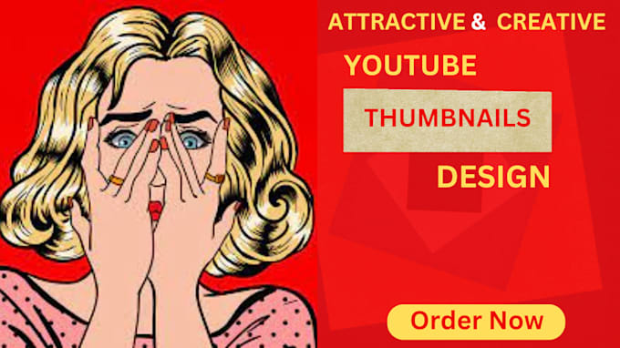 Gig Preview - Do attractive catchy youtube thumbnail design