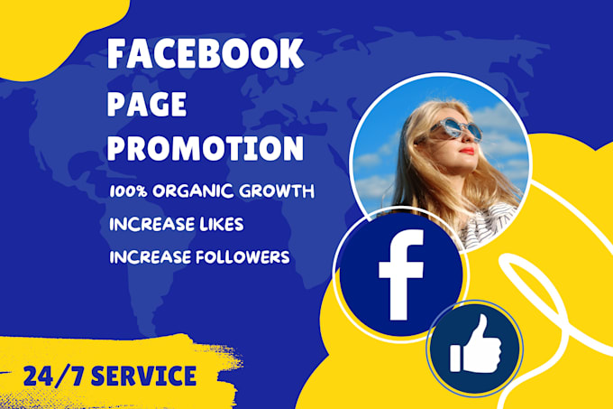 Gig Preview - Grow your facebook page following fast and organically