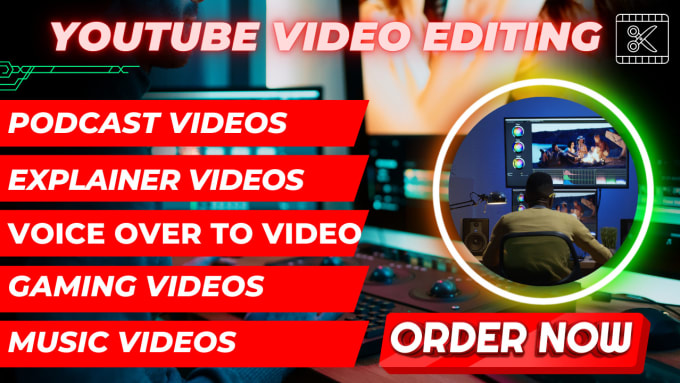 Gig Preview - Do stunning youtube video editing and be your video editor