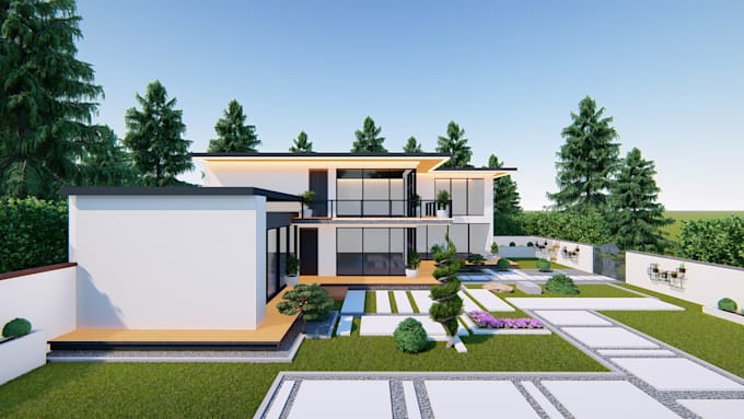 Bestseller - do architectural 3d model, exterior and interior rendering