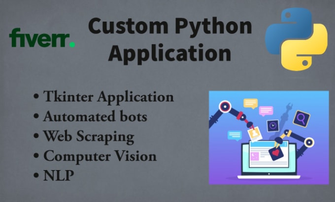 Gig Preview - Create a custom python application using selenium