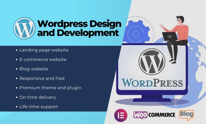 Gig Preview - Create responsive wordpress website