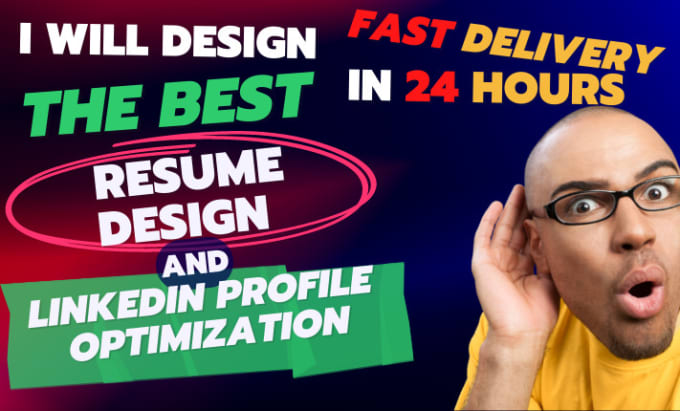 Gig Preview - Make best resume design professionally