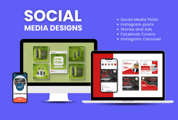 Gig Preview - Design best instagram and facebook posts, carousels or ad