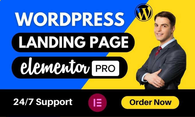 Gig Preview - Do wordpress landing page design, sales funnel or sales page