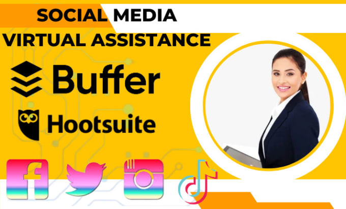 Gig Preview - Schedule posts for all social media with buffer and hootsuite