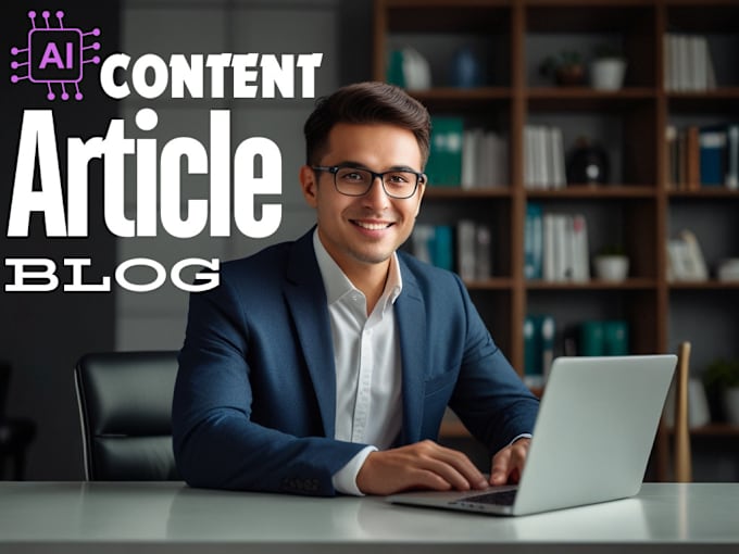 Gig Preview - Write valuable SEO friendly ai content for blogs, article