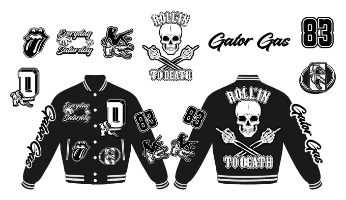 Bestseller - create design varsity jacket street wear brand