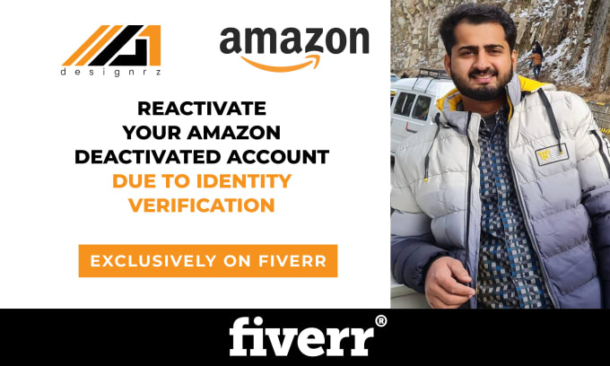 Gig Preview - Reactivate your amazon deactivated account due to identity verification