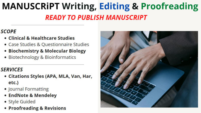 Bestseller - prepare and edit your research manuscript