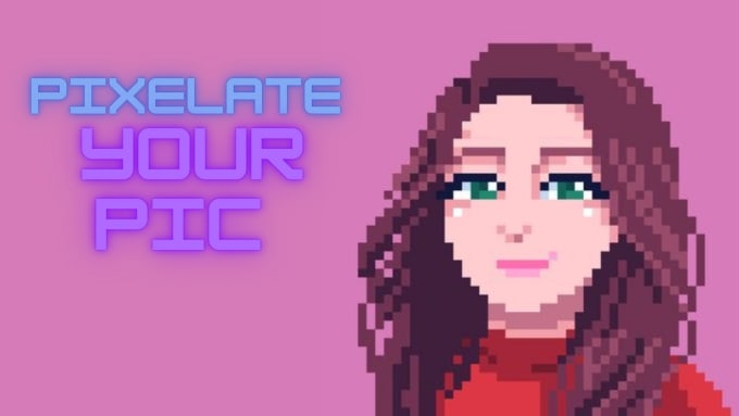 Gig Preview - Pixelate your pic for nft