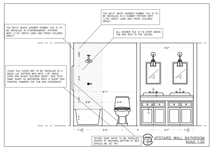 Gig Preview - Prepare autocad plans, elevations and details