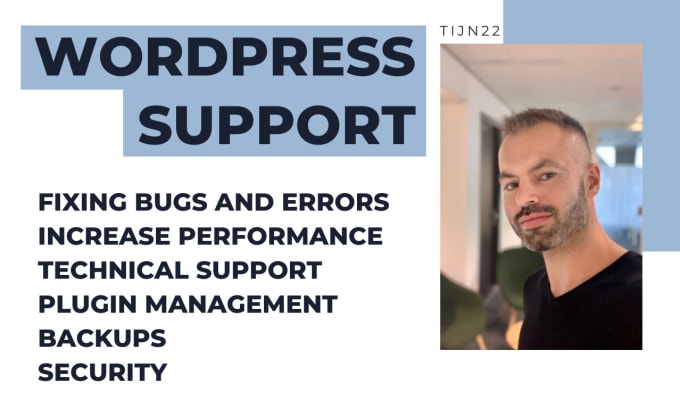 Gig Preview - Do wordpress troubleshooting, support or help