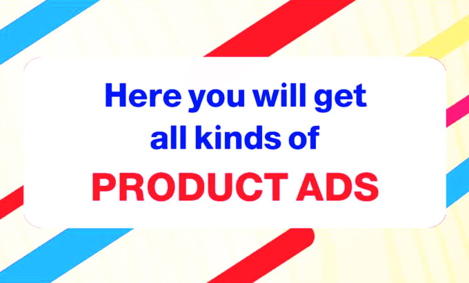 Gig Preview - Create product video ads for ecommerce or social media