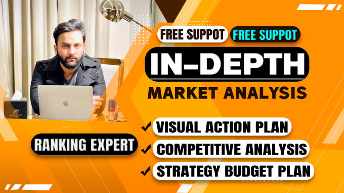 Gig Preview - Do detailed market competitor analysis visual action plan, strategy