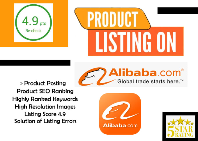 Bestseller - do product listing on alibaba, posting alibaba listings