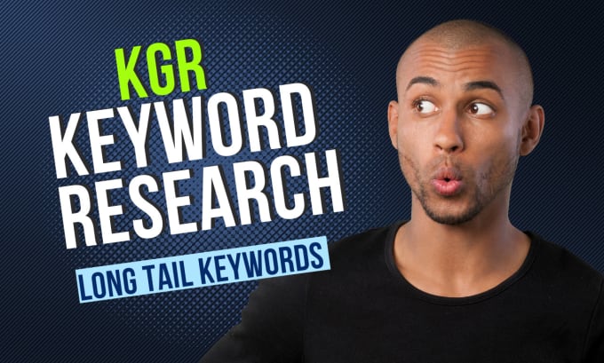 Gig Preview - Do kgr keyword research that rank your website