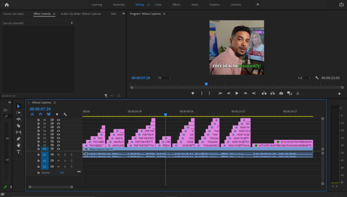 Gig Preview - Do youtube shorts video editing