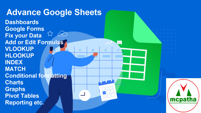 Gig Preview - Be your personal advanced google sheets mentor