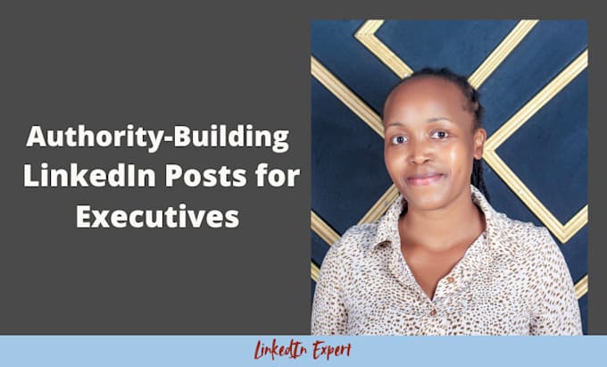 Gig Preview - Write linkedin posts that build authority and elevate your  brand