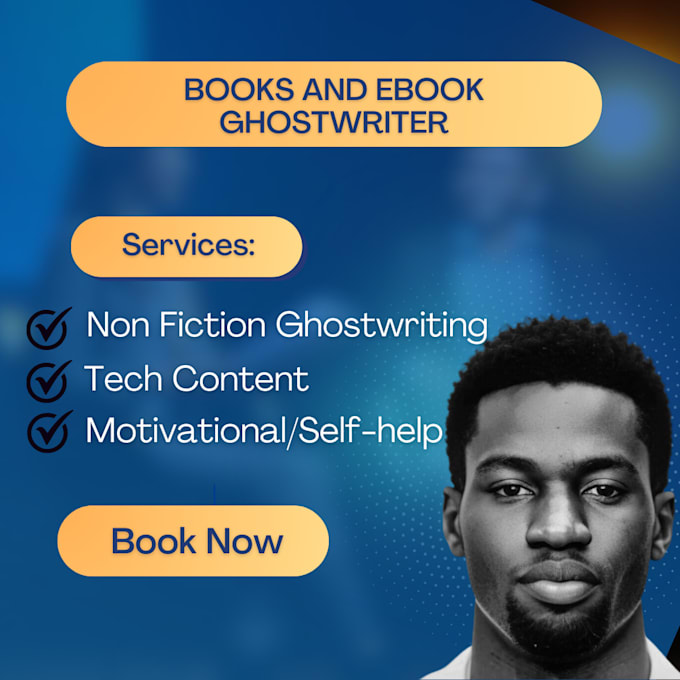 Gig Preview - Be your professional tech ghostwriter