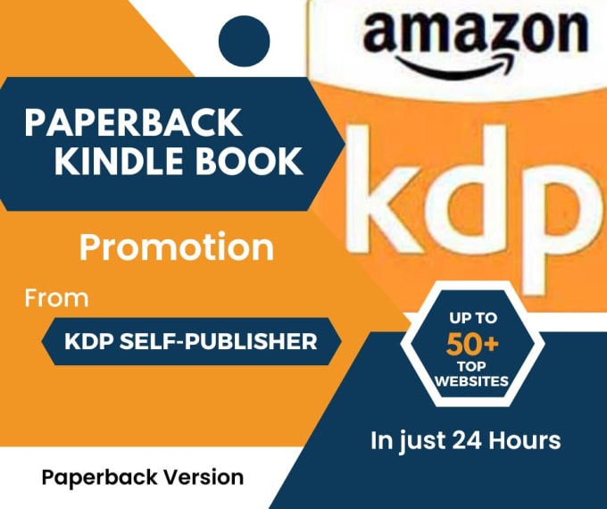 Gig Preview - Promote your amazon kindle paperback in up to 50 websites