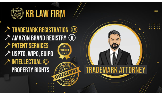 Gig Preview - Be your trademark attorney for trademark registration