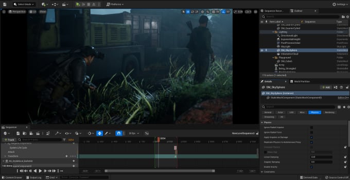 Gig Preview - Create trailer and cinematic video in unreal engine 4,5