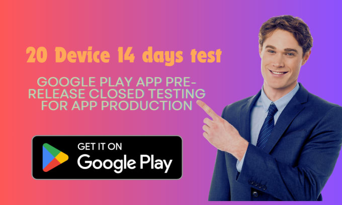 Gig Preview - Provide 14 days close testing with my 20 members team on your app for published