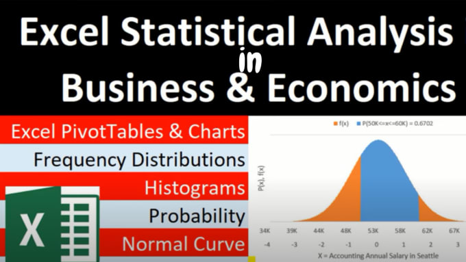 Gig Preview - Tutor excel, spss and statistical analysis