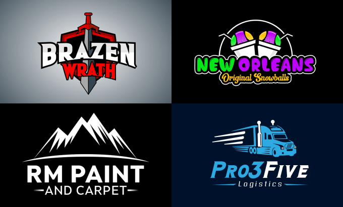 Gig Preview - Create a stunning custom logo design for your business