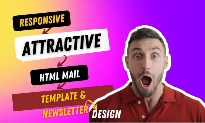 Gig Preview - Create editable HTML email and responsive email template