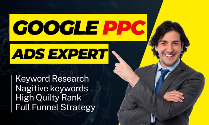 Gig Preview - Setup a highly effective google ads PPC search ads campaign