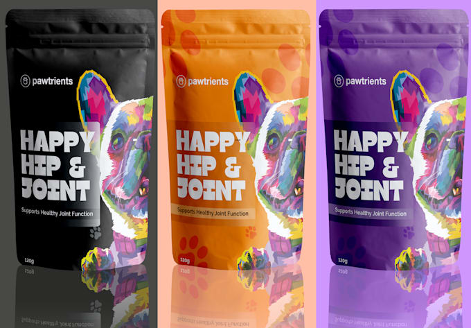 Gig Preview - Design premium packaging, pouch, box for pet food