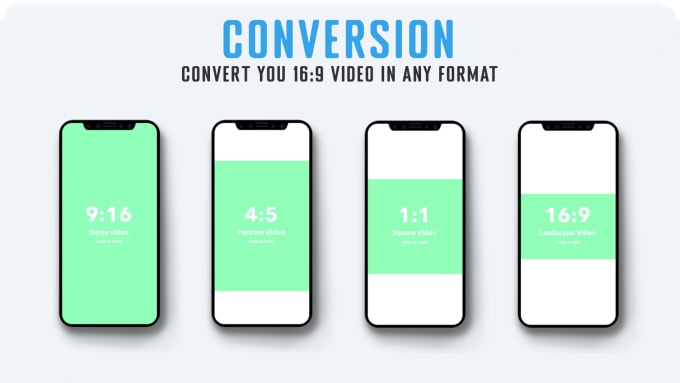 Bestseller - convert your horizontal videos into vertical ones for reels