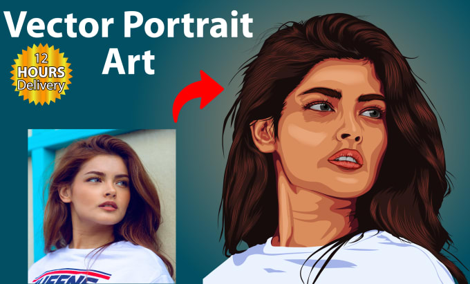 Gig Preview - Create colorful cartoon portrait form your photo