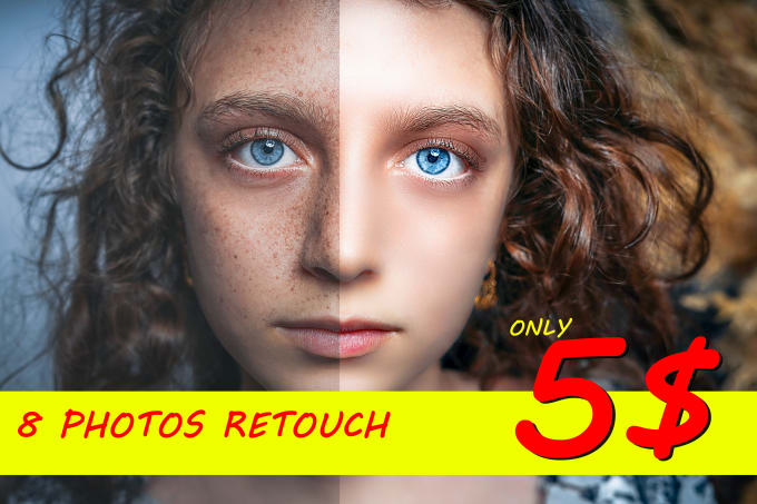 Gig Preview - Portraits retouching and photo editing